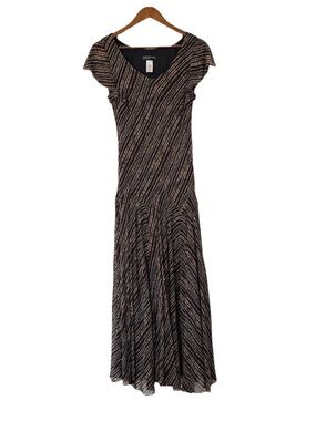 Jones New York Collection, 100% Silk Maxi dress, Sz: 10